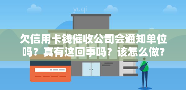 欠信用卡钱公司会通知单位吗？真有这回事吗？该怎么做？