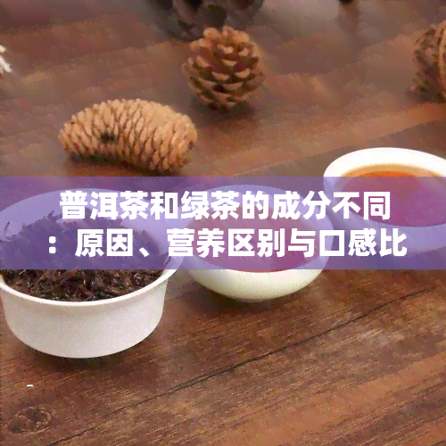 普洱茶和绿茶的成分不同：原因、营养区别与口感比较