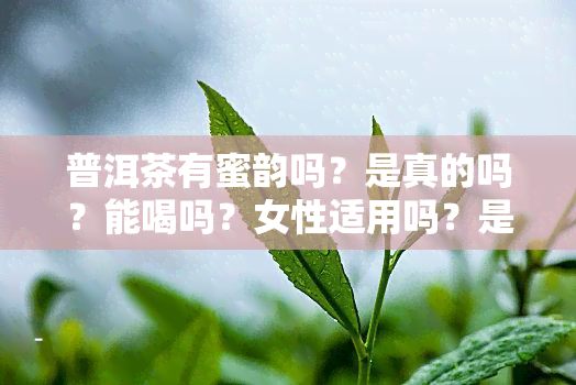 普洱茶有蜜韵吗？是真的吗？能喝吗？女性适用吗？是否有？揭秘蜜香味来源与口感