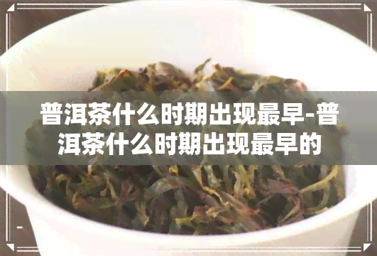 普洱茶什么时期出现最早-普洱茶什么时期出现最早的