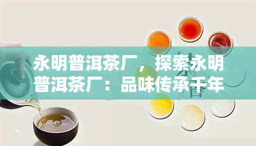 永明普洱茶厂，探索永明普洱茶厂：品味传承千年的茶文化