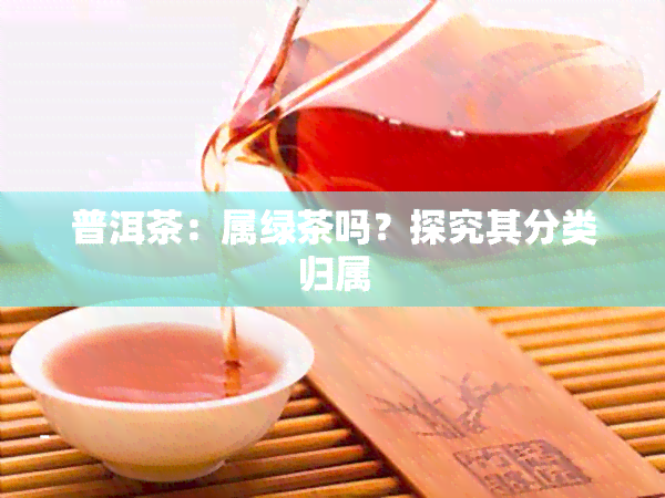 普洱茶：属绿茶吗？探究其分类归属