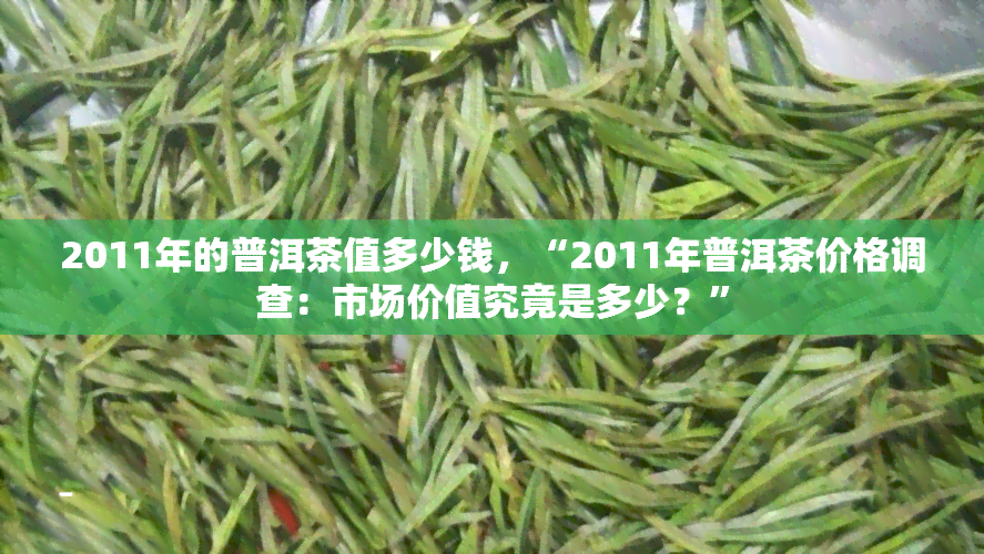 2011年的普洱茶值多少钱，“2011年普洱茶价格调查：市场价值究竟是多少？”