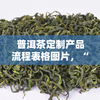 普洱茶定制产品流程表格图片，“定制普洱茶产品流程：详细流程表格一览”