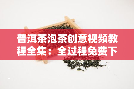 普洱茶泡茶创意视频教程全集：全过程免费下载