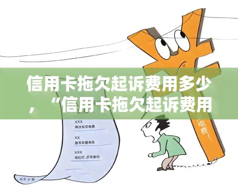 信用卡拖欠起诉费用多少，“信用卡拖欠起诉费用：了解应支付多少费用？”