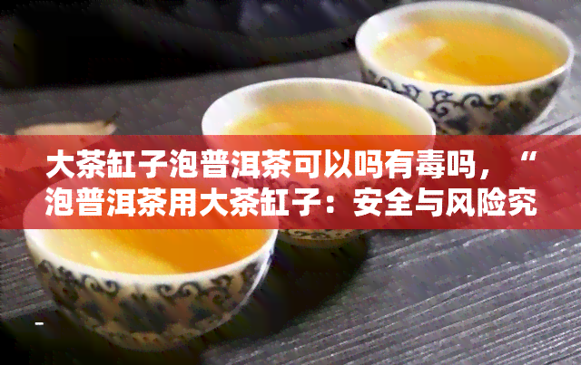 大茶缸子泡普洱茶可以吗有吗，“泡普洱茶用大茶缸子：安全与风险究竟如何？”