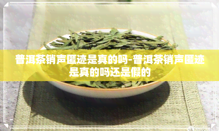 普洱茶销声匿迹是真的吗-普洱茶销声匿迹是真的吗还是假的