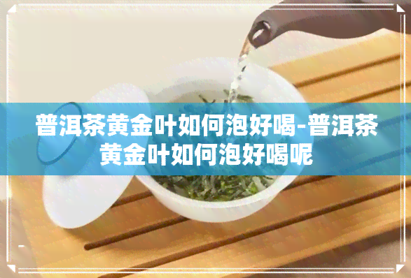 普洱茶黄金叶如何泡好喝-普洱茶黄金叶如何泡好喝呢