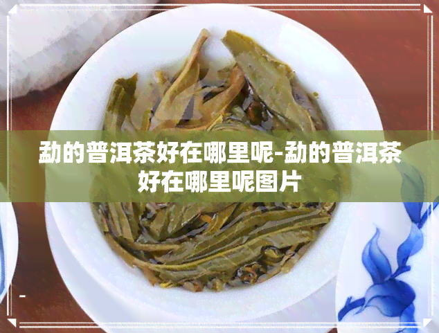 勐的普洱茶好在哪里呢-勐的普洱茶好在哪里呢图片