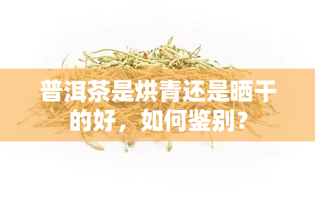 普洱茶是烘青还是晒干的好，如何鉴别？