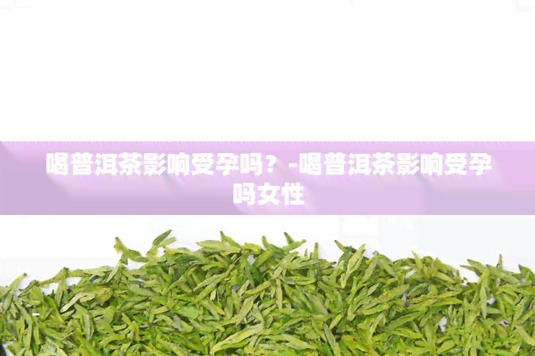 喝普洱茶影响受孕吗？-喝普洱茶影响受孕吗女性