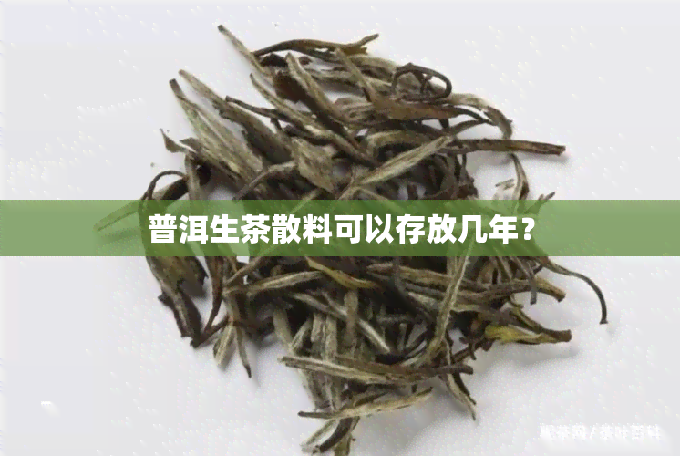 普洱生茶散料可以存放几年？