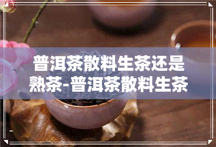 普洱茶散料生茶还是熟茶-普洱茶散料生茶还是熟茶好