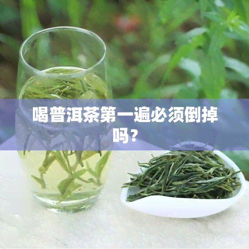 喝普洱茶之一遍必须倒掉吗？