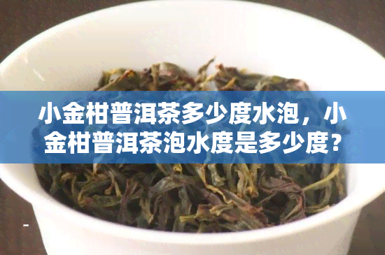 小金柑普洱茶多少度水泡，小金柑普洱茶泡水度是多少度？