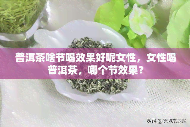 普洱茶啥节喝效果好呢女性，女性喝普洱茶，哪个节效果？