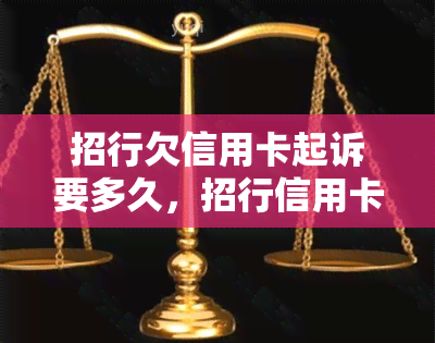 招行欠信用卡起诉要多久，招行信用卡欠款起诉：解读诉讼过程及时长