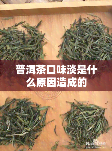 普洱茶口味淡是什么原因造成的