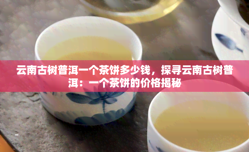 云南古树普洱一个茶饼多少钱，探寻云南古树普洱：一个茶饼的价格揭秘