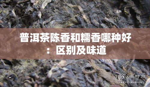 普洱茶陈香和糯香哪种好：区别及味道