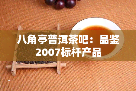 八角亭普洱茶吧：品鉴2007标杆产品