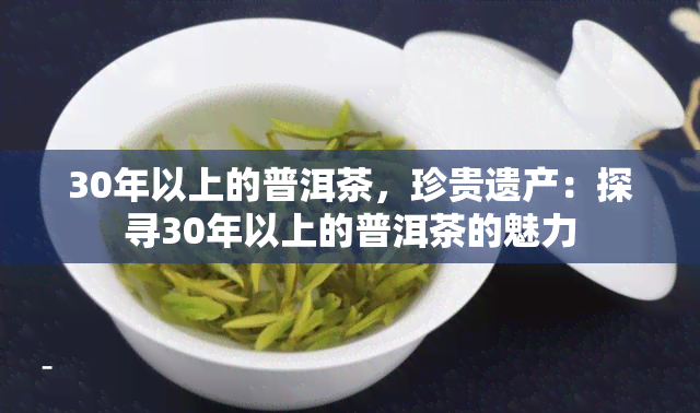 30年以上的普洱茶，珍贵遗产：探寻30年以上的普洱茶的魅力