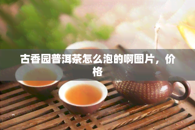 古香园普洱茶怎么泡的啊图片，价格