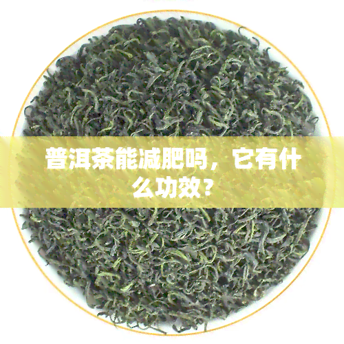 普洱茶能减肥吗，它有什么功效？