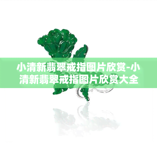 小清新翡翠戒指图片欣赏-小清新翡翠戒指图片欣赏大全