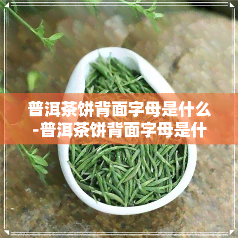 普洱茶饼背面字母是什么-普洱茶饼背面字母是什么意思