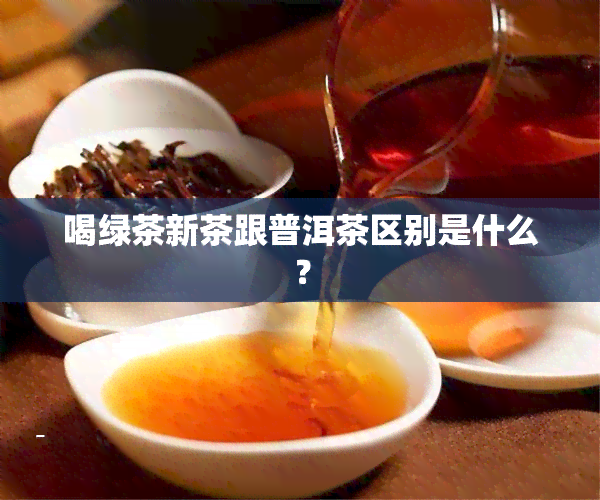 喝绿茶新茶跟普洱茶区别是什么？