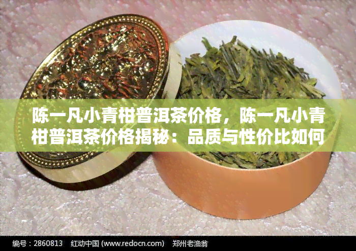 陈一凡小青柑普洱茶价格，陈一凡小青柑普洱茶价格揭秘：品质与性价比如何？