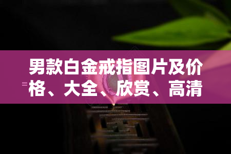 男款白金戒指图片及价格、大全、欣赏、高清、款式