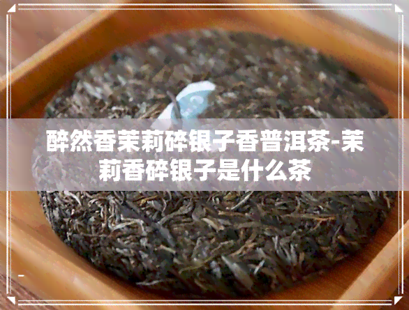 醉然香茉莉碎银子香普洱茶-茉莉香碎银子是什么茶