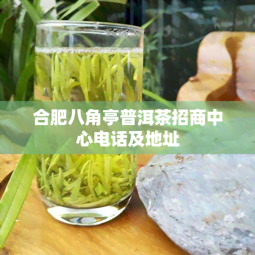 合肥八角亭普洱茶招商中心电话及地址