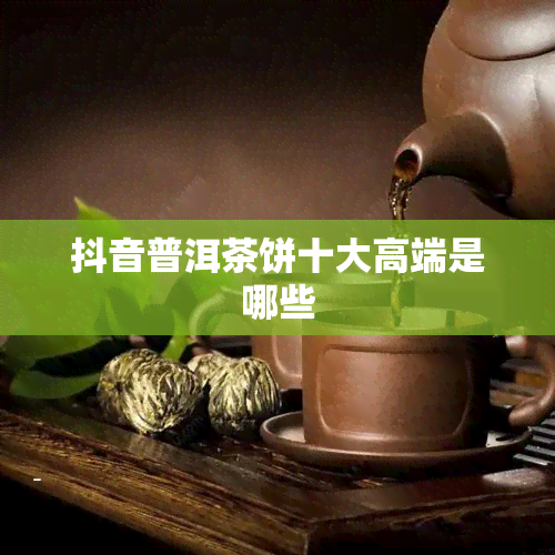 抖音普洱茶饼十大高端是哪些