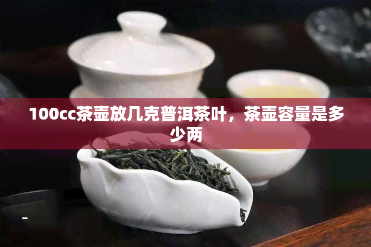 100cc茶壶放几克普洱茶叶，茶壶容量是多少两