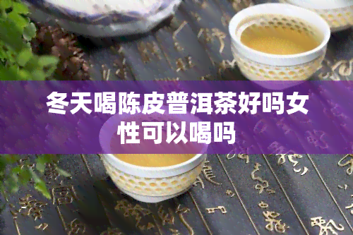 冬天喝陈皮普洱茶好吗女性可以喝吗