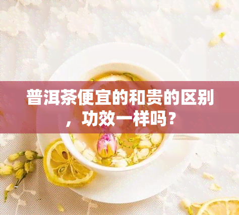 普洱茶便宜的和贵的区别，功效一样吗？