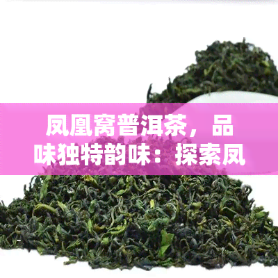 凤凰窝普洱茶，品味独特韵味：探索凤凰窝普洱茶的世界