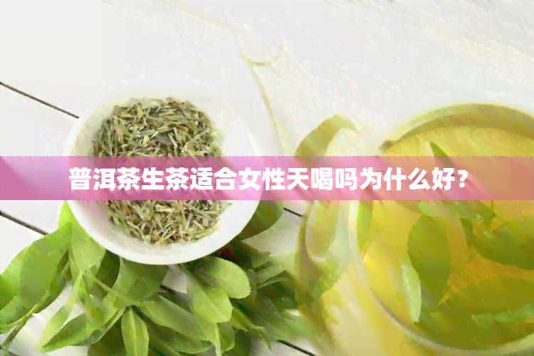 普洱茶生茶适合女性天喝吗为什么好？