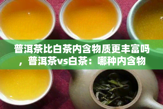 普洱茶比白茶内含物质更丰富吗，普洱茶vs白茶：哪种内含物质更丰富？