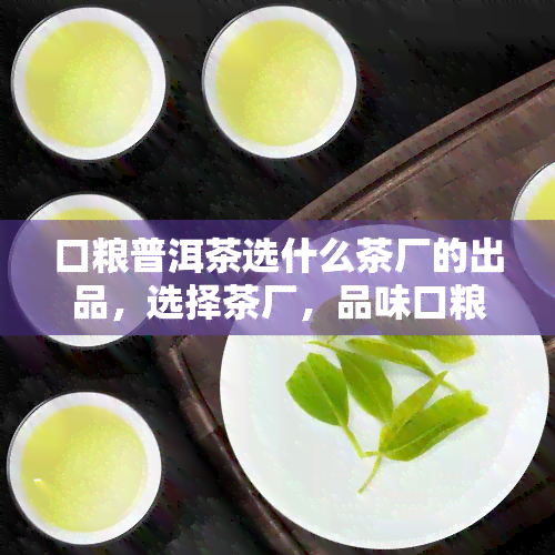 口粮普洱茶选什么茶厂的出品，选择茶厂，品味口粮普洱茶的出品