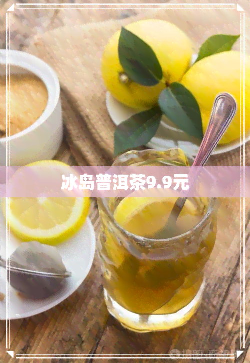 冰岛普洱茶9.9元