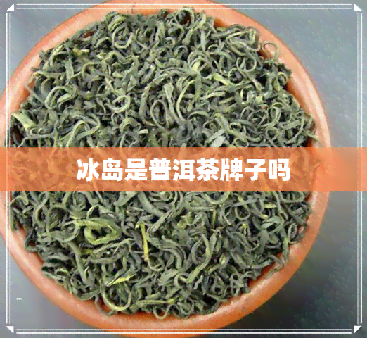 冰岛是普洱茶牌子吗