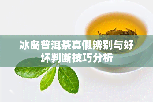 冰岛普洱茶真假辨别与好坏判断技巧分析