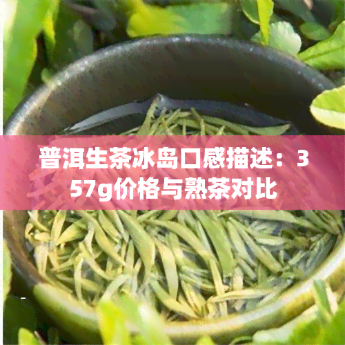 普洱生茶冰岛口感描述：357g价格与熟茶对比