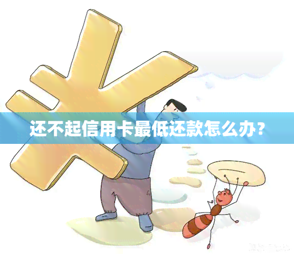 还不起信用卡更低还款怎么办？