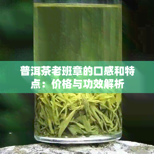 普洱茶老班章的口感和特点：价格与功效解析